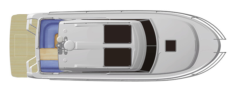 Saga 320 HT deck layout