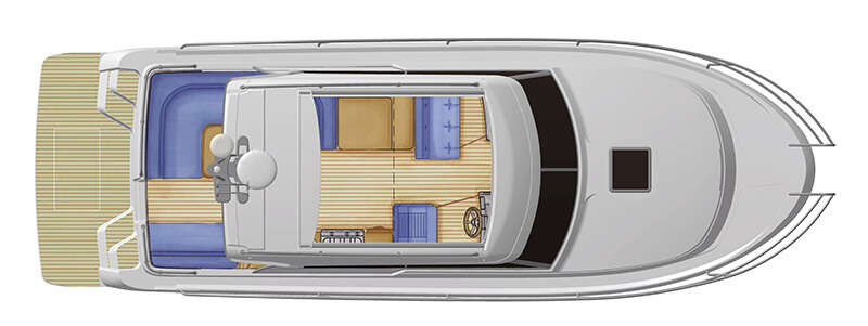 Saga 320 HT deck layout